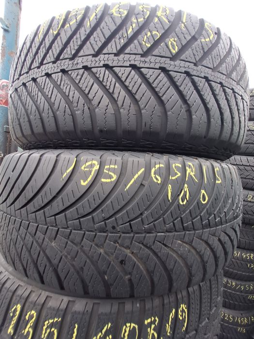 2 anvelope allseasons 195/65r15 Goodyear Montaj Gratuit