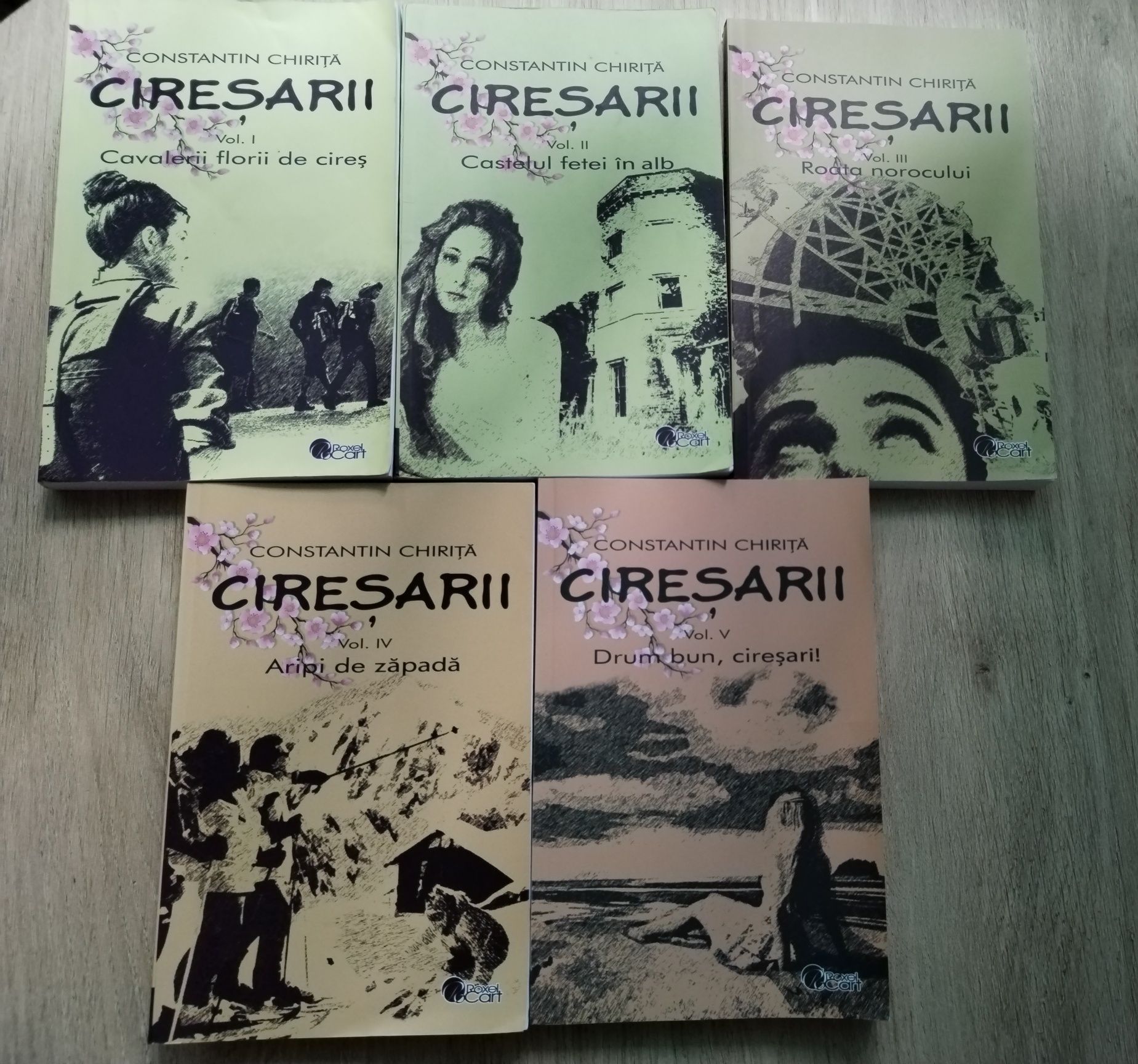 Cireșarii de Constantin Chiriță , 5 volume
