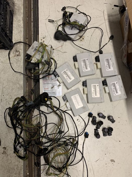 Modul pdc e90 e91 e92 senzori parcare e90 e91 e92 e87 cablaj senzori