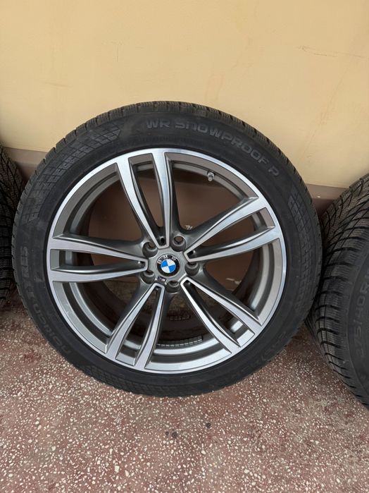 Roti iarna BMW G11 647M style - jante, cauciucuri, senzori