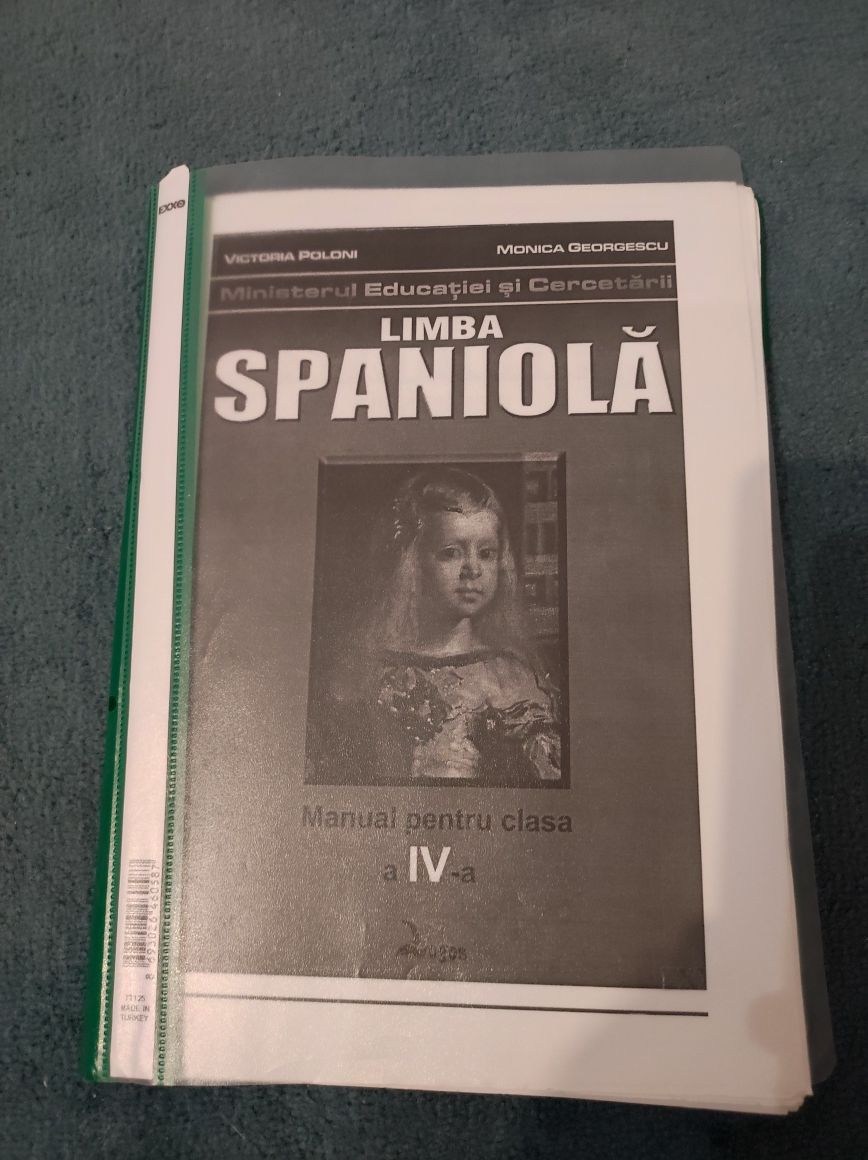 Cărți spaniola, manuale clasa I, II, III școala, - de la 15 lei