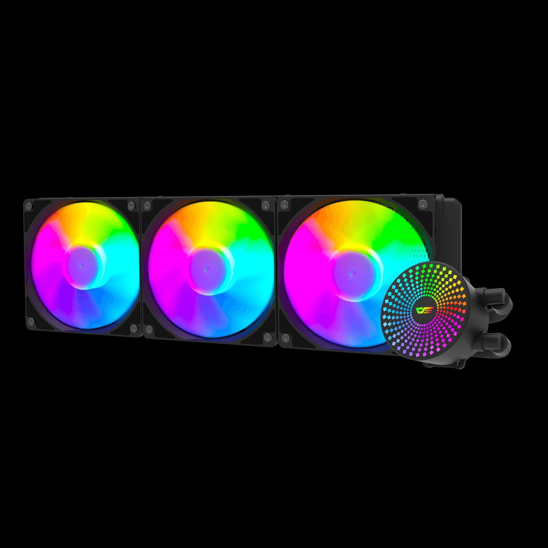 [НОВОЕ] Водяное охлаждение DarkFlash DC360 BLACK