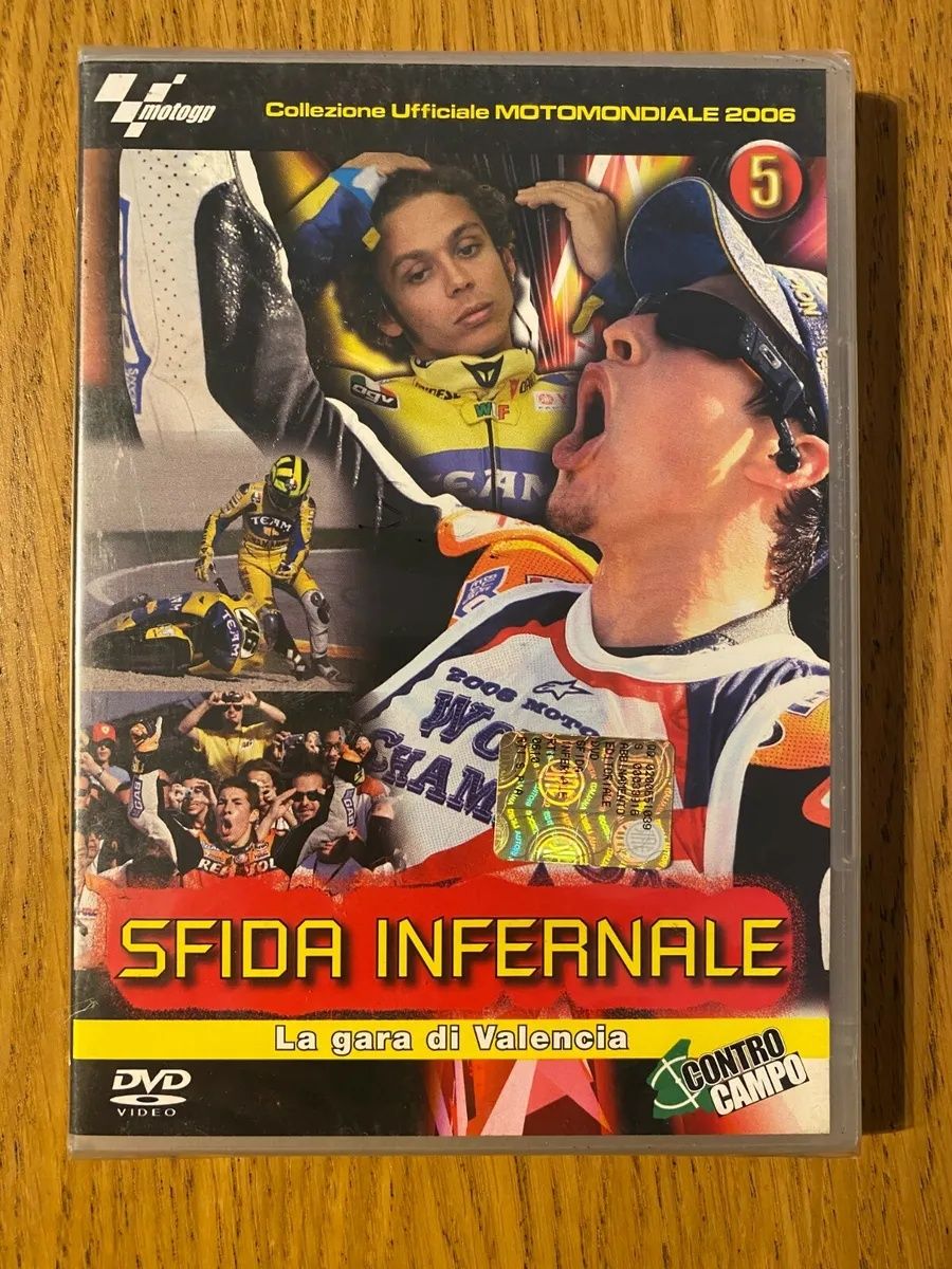 2006 MOTOGP 5 DVD Valentino Rossi