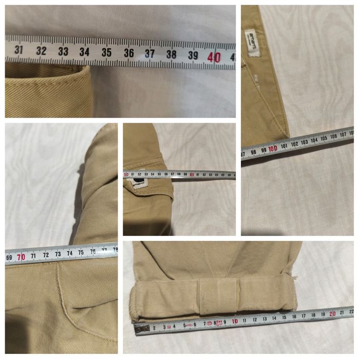 Pantaloni Carhartt WIP Collins 34cm lățime talie cargo buzunare casual