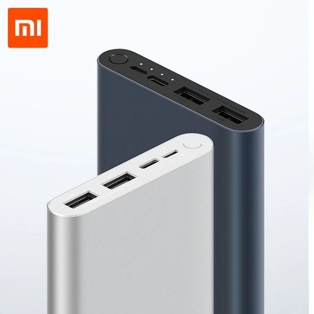 Оригинал Xiaomi Mi power bank 3. Внешний аккумулятор 10000 mah