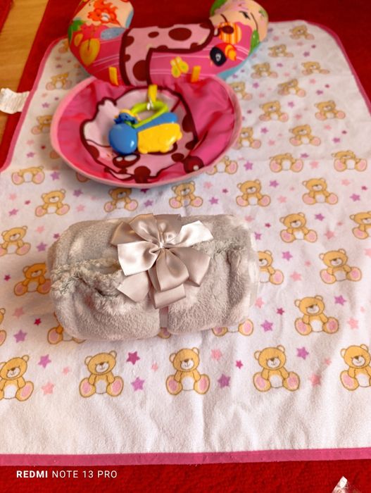 Păturică bebe, aleza , perna