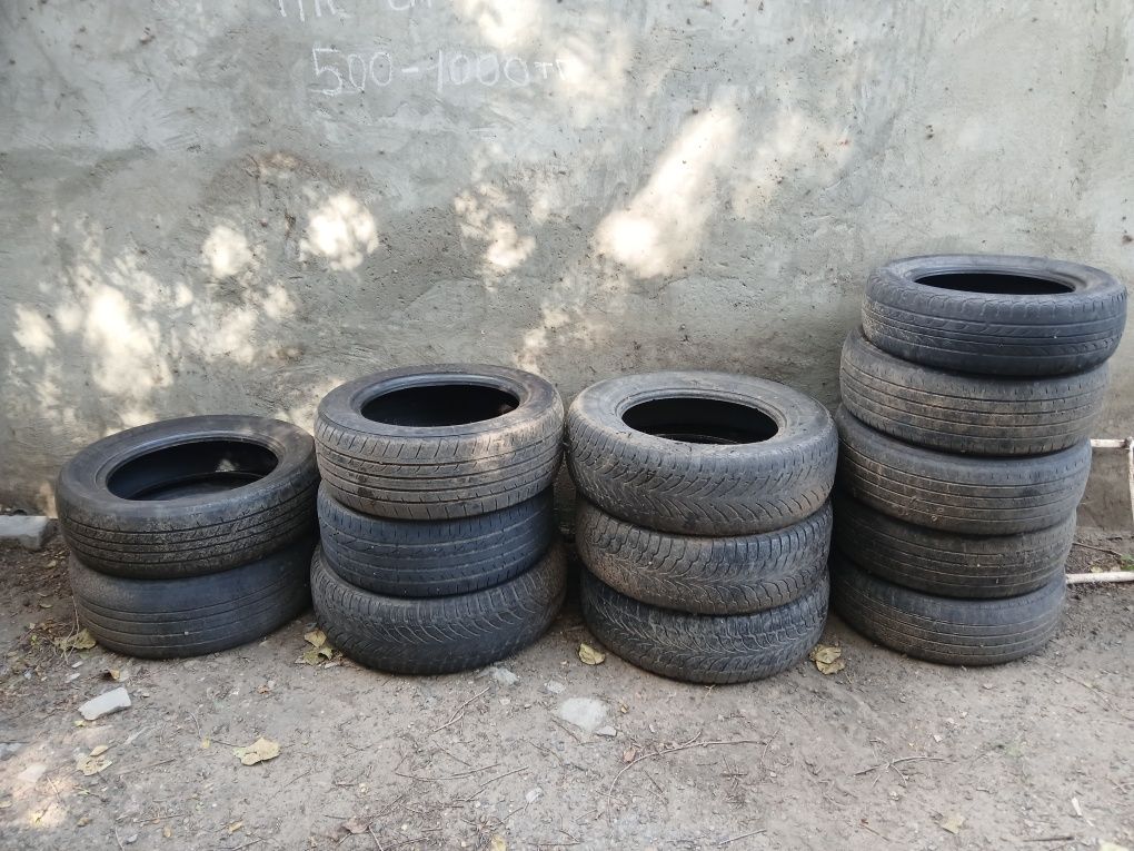 Автошины  б/у  в наличий