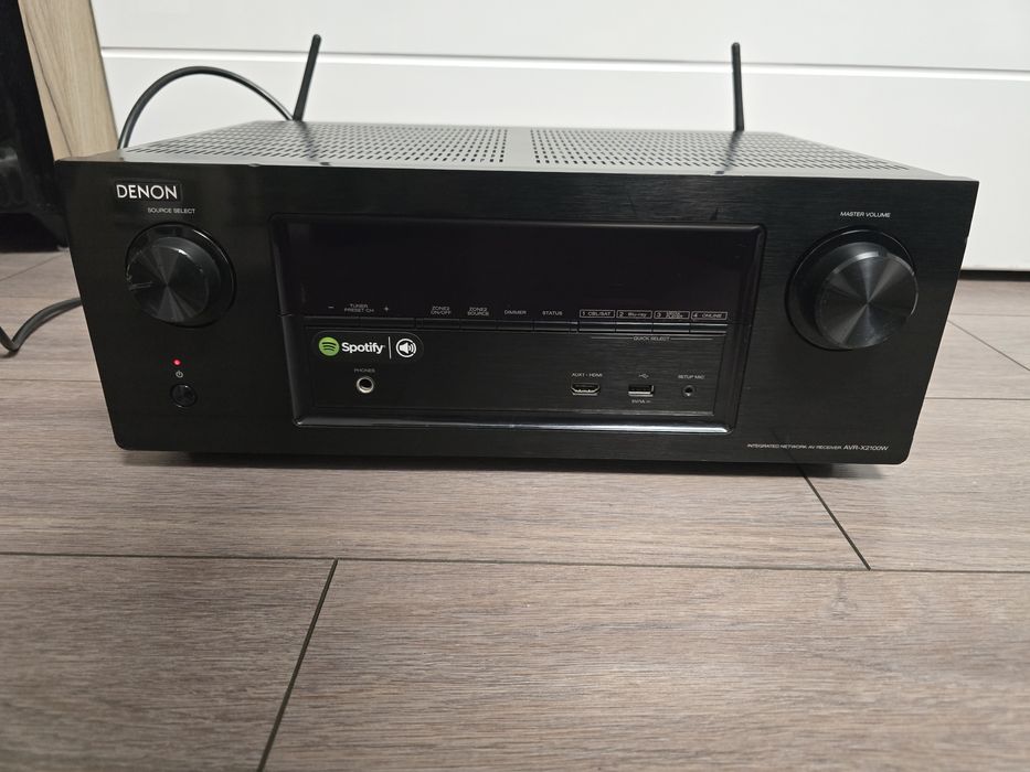 Denon AVR‑X2100W – receiver AV 7.2 wifi/bluetooth