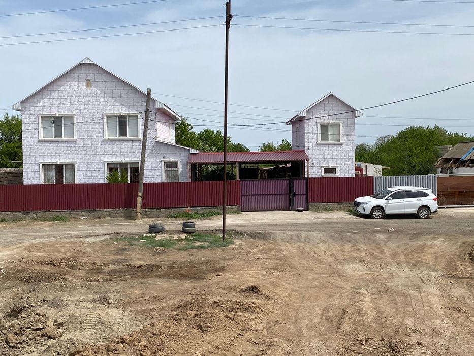 Продается дача на берегу реки мкр Көктем
