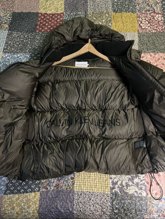 Зимно мъжко Пухено Яке Calvin Klein Jeans