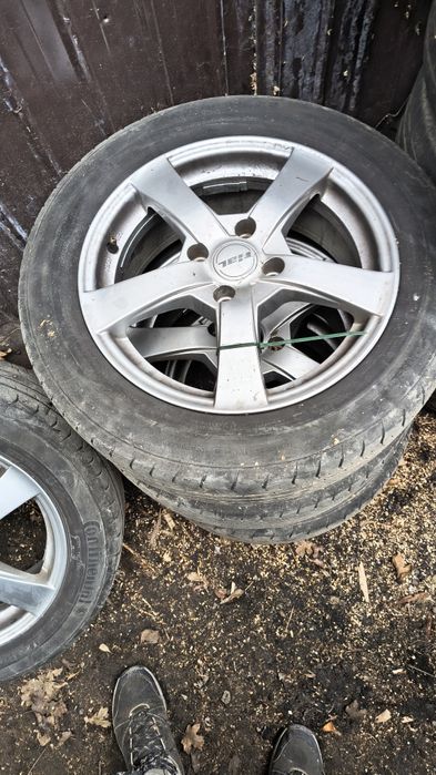 Jante R16. 4x108cu cauciucuri de vara se potrivesc pe Peugeot Ford