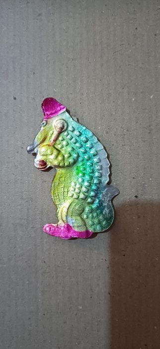 Елочные ёлочные игрушки СССР из картонаж, картона, фольга подвесная
