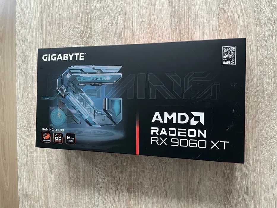 Gigabyte AMD Radeon RX 9060 XT 8GB GDDR6 - Чисто нова, неразопакована