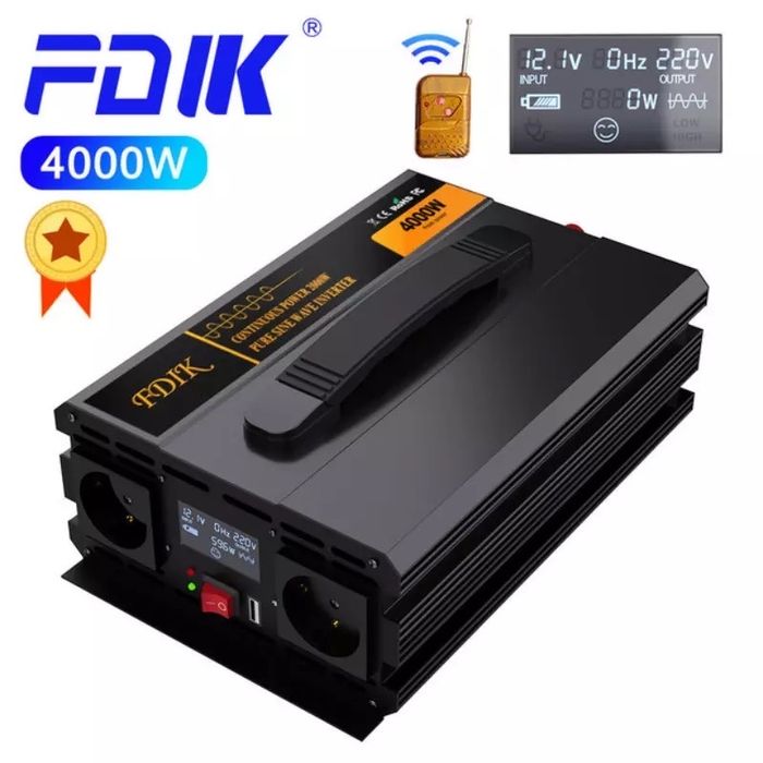 Инвертор на 12V 4000W