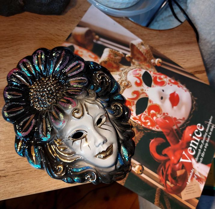 Mască Venețiană, autentică din Italia