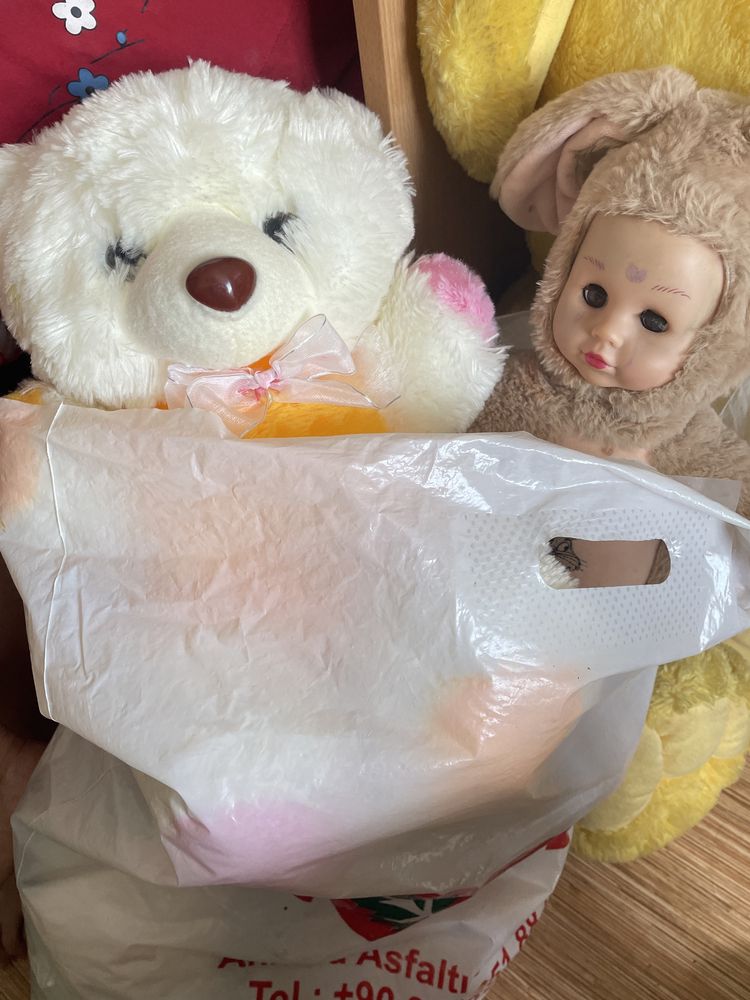 пакет мягких игрушек