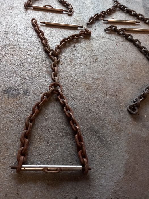 Lanturi zapada tronson și tije pentru montaj rapid