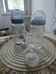 Vand 2 biberoane Philips Avent si Babylove de sticla 240ml tetina noua