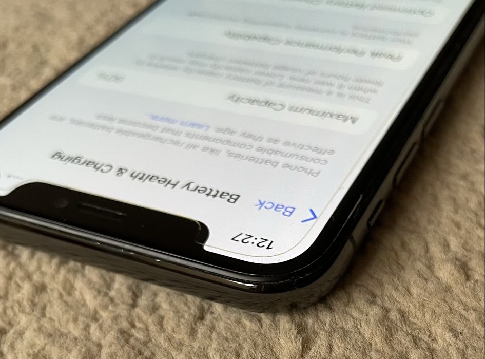 iPhone XS 64GB negru - perfect- Neverlocked