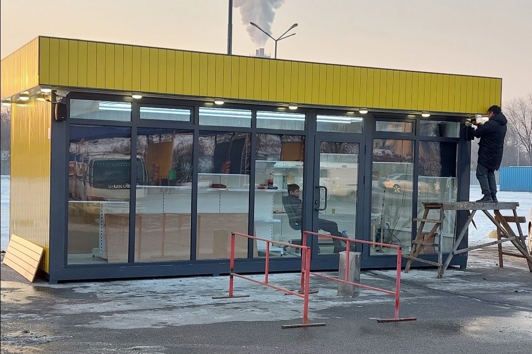 Павильон торговый, размер 700×300.