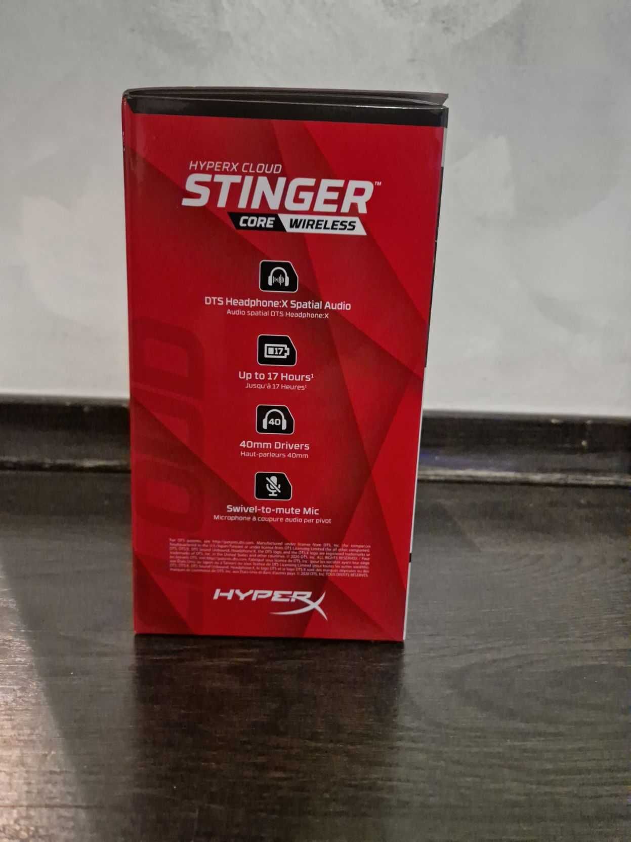 Слушалки Gaming Безжични HyperX Cloud Stinger Core DTS Headphone