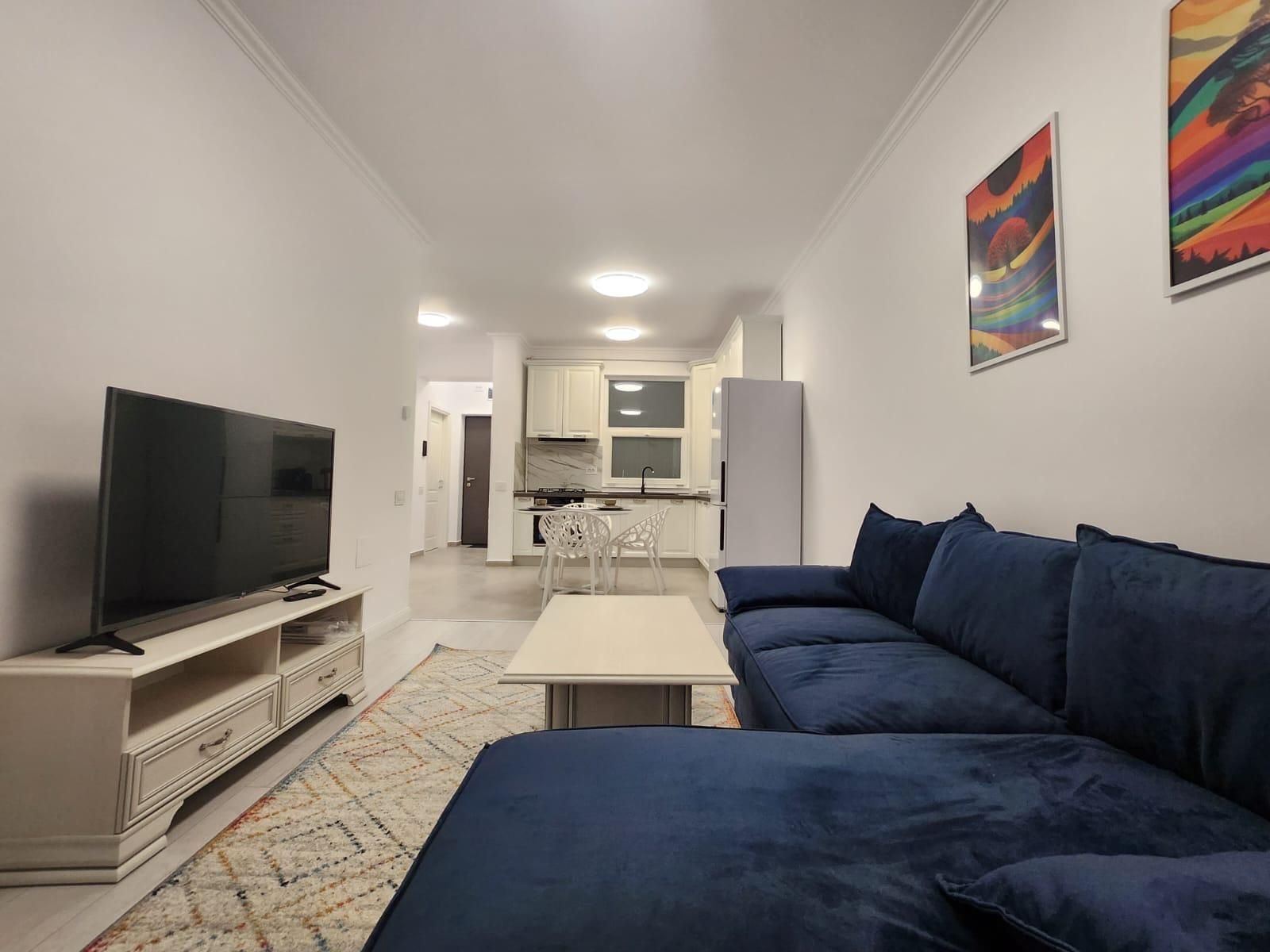 Apartament modern de închiriat - 58 mp utili bloc boutique 2022 Pipera