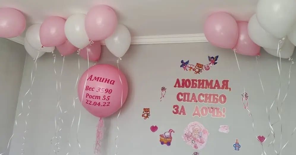 Шары на Выписку из Роддома!