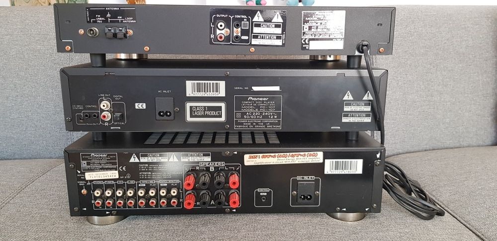 Pioneer  A-207R, Pioneer PD 107, Pioneer F 208 RDS, sistem audio