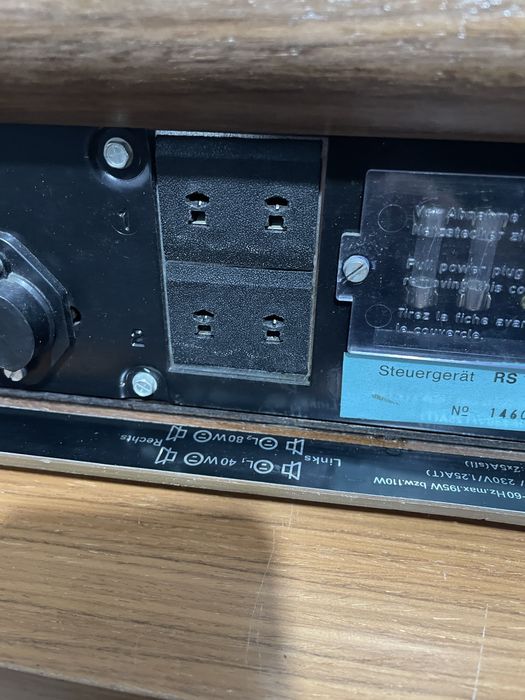 Amplificator amplituner vintage siemens klangmeister rs 17