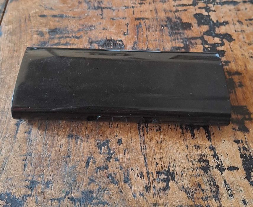 писалка и химикалка Сапи Sapi комплект сребро със синьо Италия в кутия