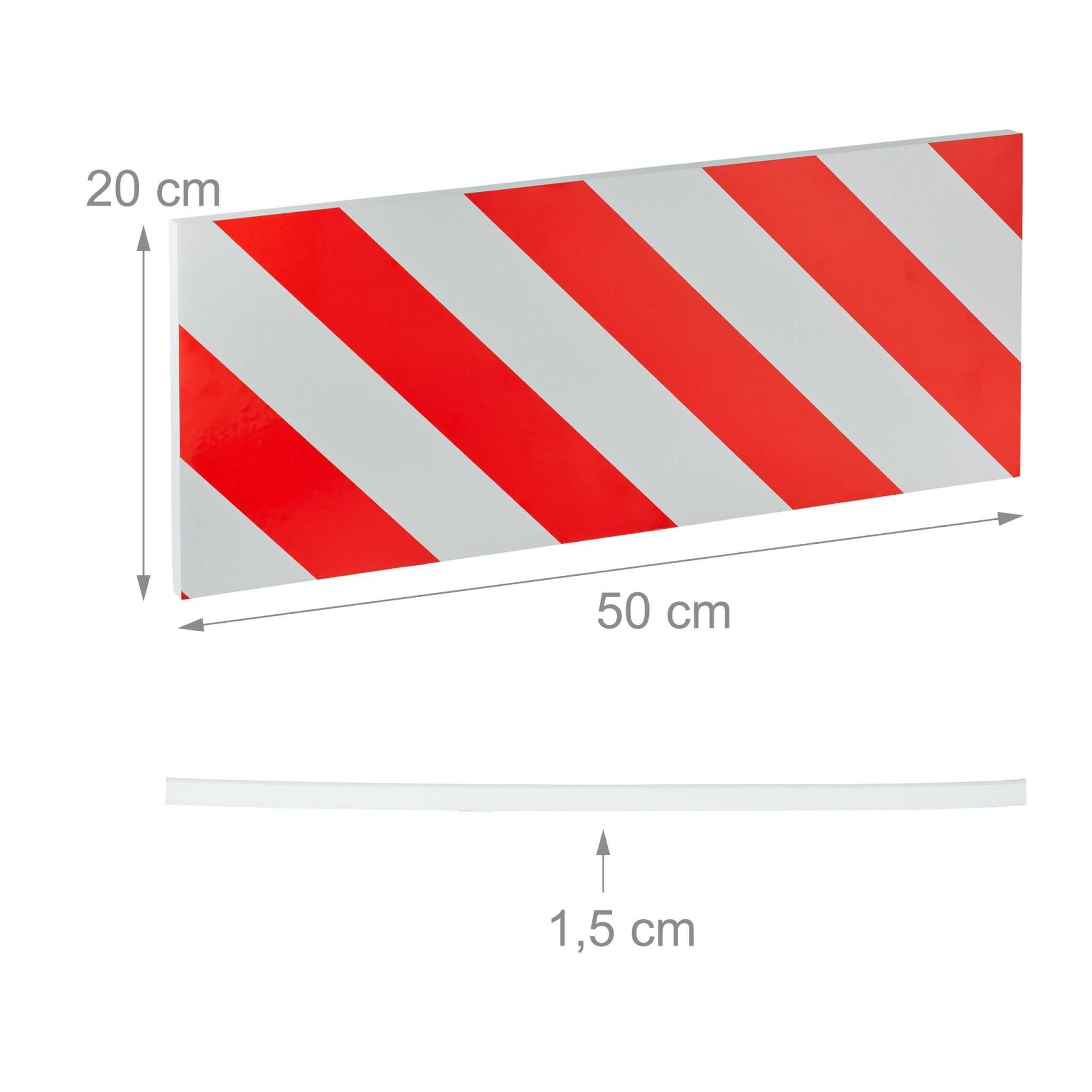 Set 2 panouri de protectie auto garaj parcare autoadezive 20x50 cm