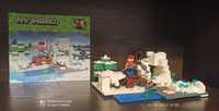 Лего Bela My World Зимняя рыбалка  (Аналог Lego Minecraft) 215 дет