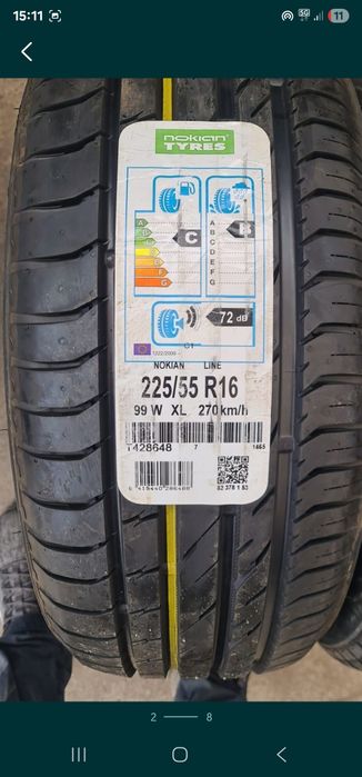 225 55 16 Nokian noi 2 anvelope vara