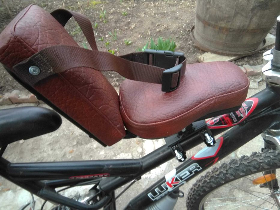 Детски седалки за колело със коланче - четири вида