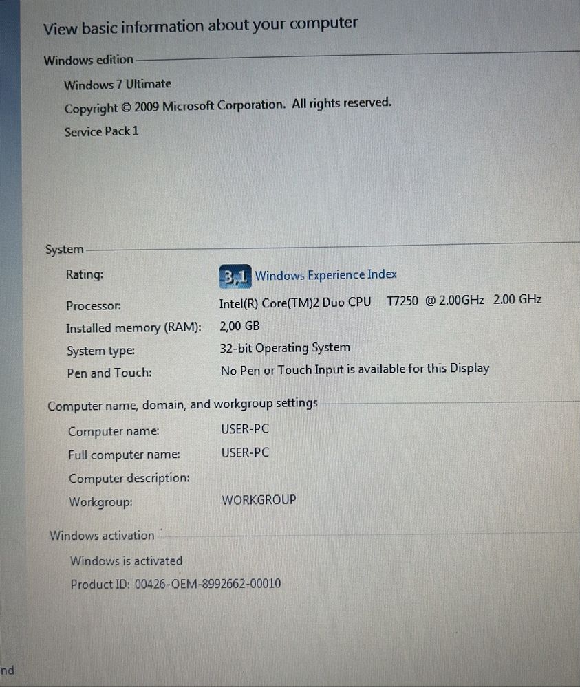 Лаптоп HP Compaq 6710b