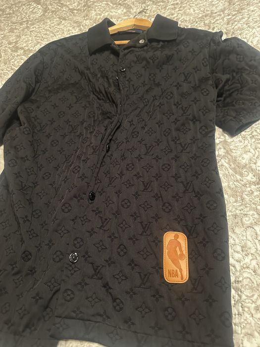 Лимитирана оригинална риза Louis Vuitton x NBA Monogram