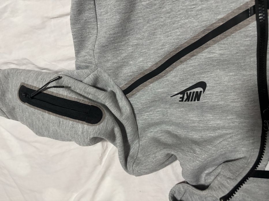 Bluza nike tech flerce gri