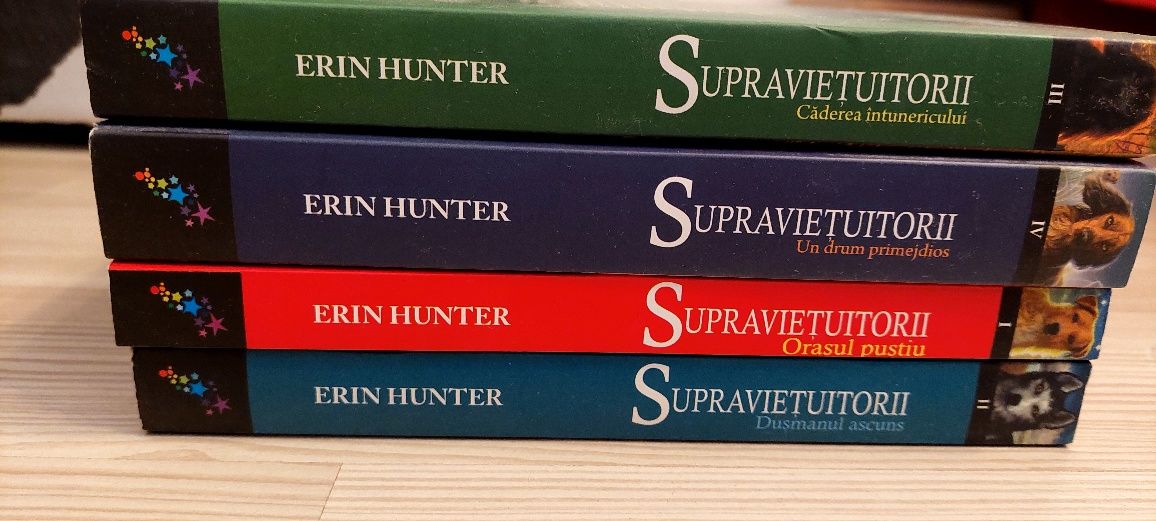 Carti Seria Supravietuitorii de Erin Hunter