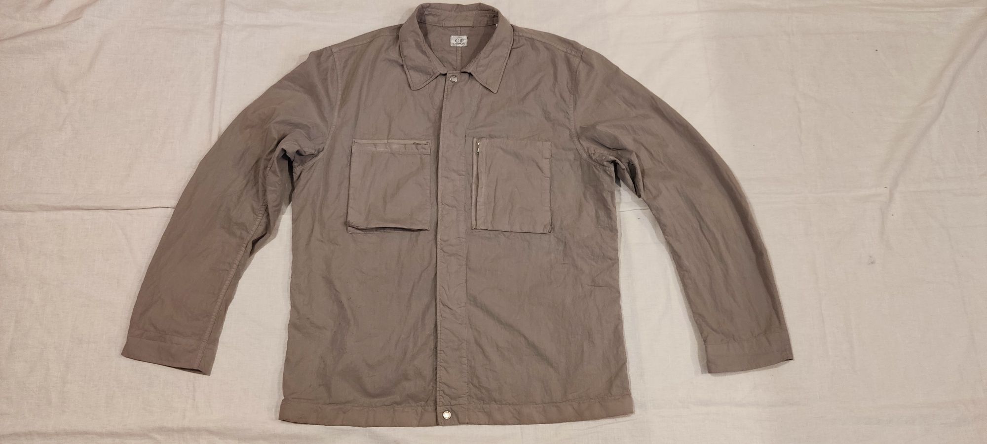Geaca CP Company mărime XL bărbat fermoar sport casual subțire fâș