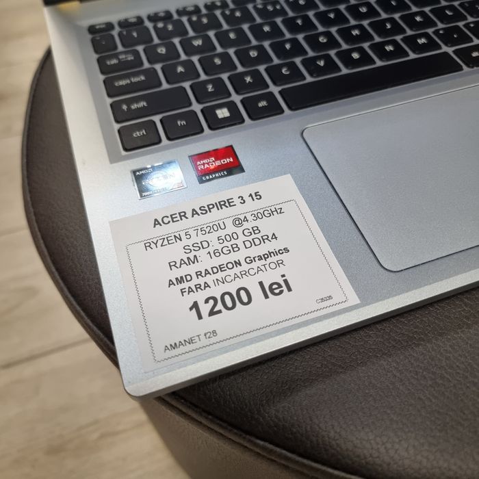 Amanet F28: Laptop Acer Aspire 3 15