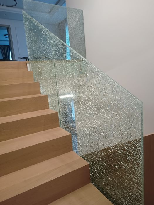 Balustrade din sticla si inox