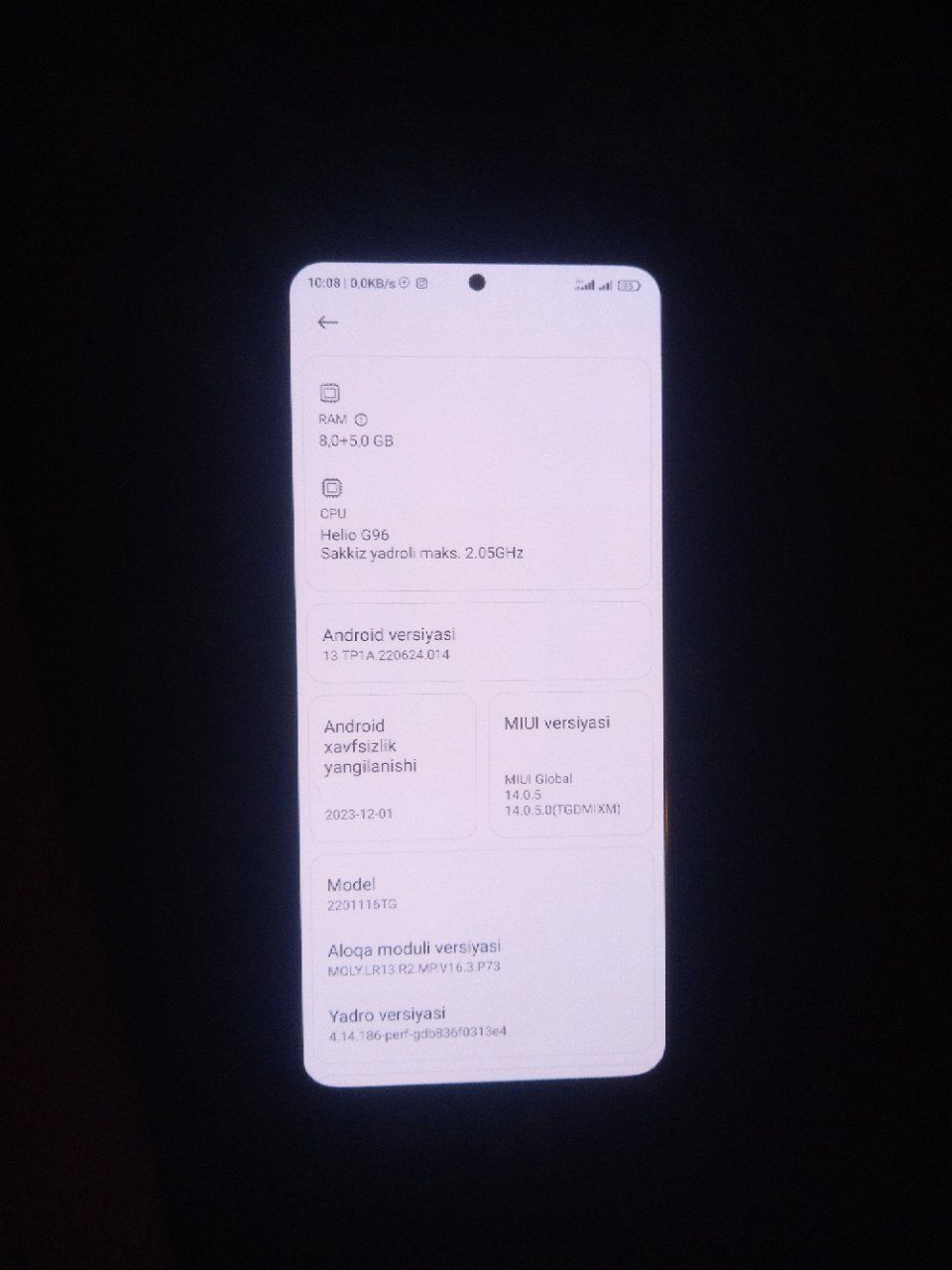 Redmi not 11 pro