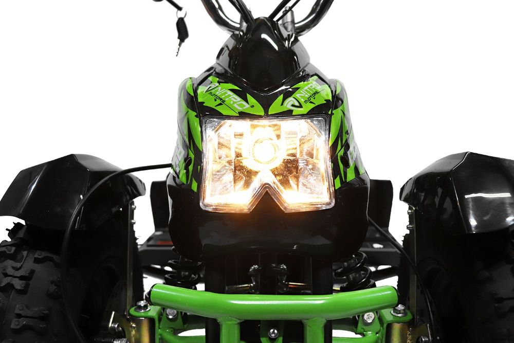 ATV electric NITRO ECO Cobra 800W 36V cu 3 Viteze #Verde