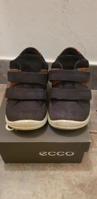 Incaltaminte copii piele nabuk impermeabila ECCO marimea  22