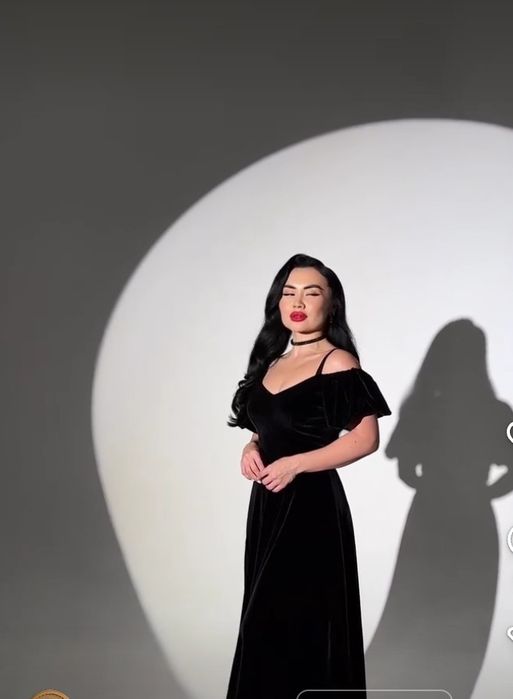 Платье крестьянка