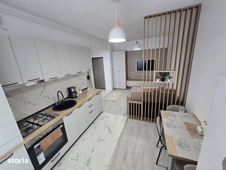 Studio cochet cu dormitor separat – mobilat complet, zona excelenta
