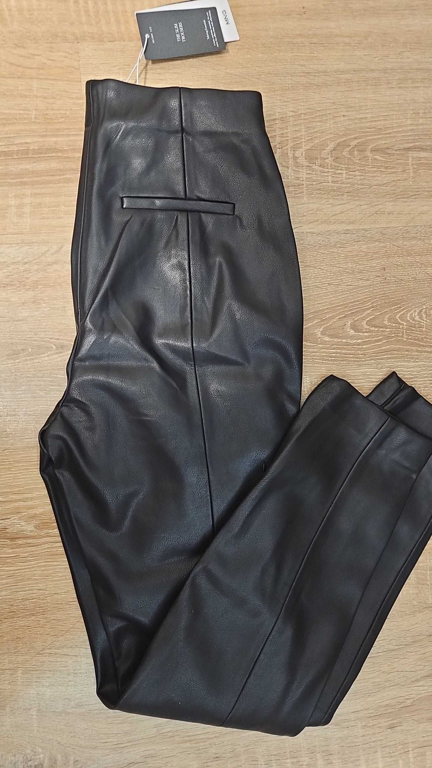 Дамски кожен клин Mango, XS