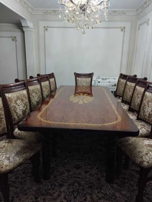 Стол ва стул 12 тали чинордан