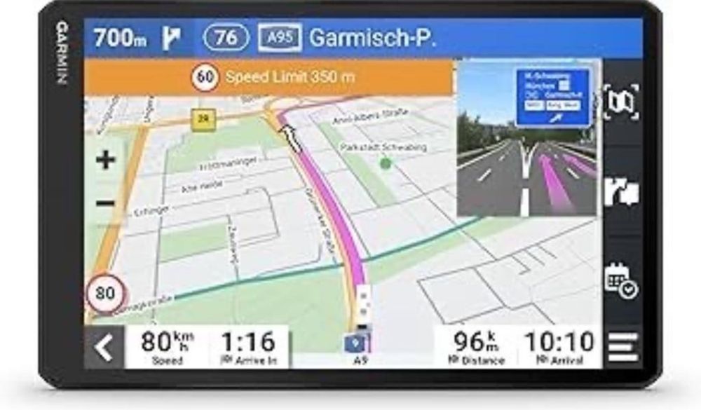 Sistem Navigatie Garmin Camper 1095 pentru rulote de 10” Nou Sigilat