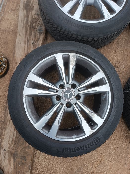 Set jante Mercedes Benz cu anvelope de iarna dot 2021  2024